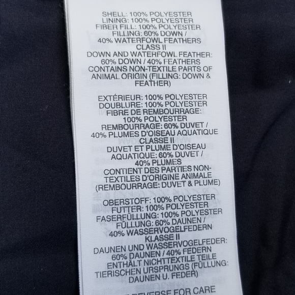 J. Crew navy down filled vest Size XXSP - Picture 6 of 6